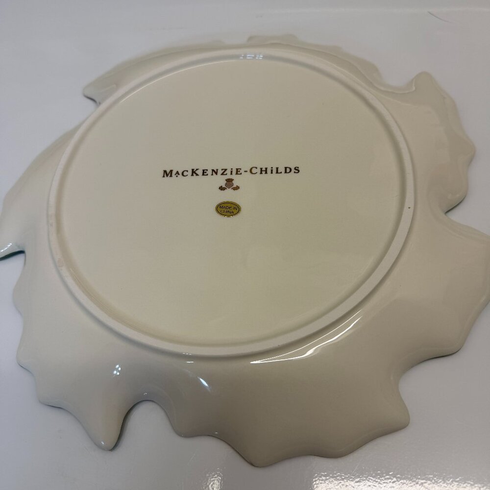 MacKenzie- Childs Holly Leaf Serving Platter - Picture 6 of 9